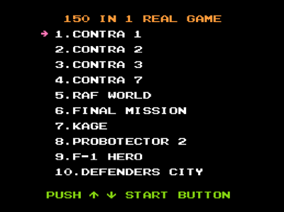 CoolBoy 150 in 1 (nes)