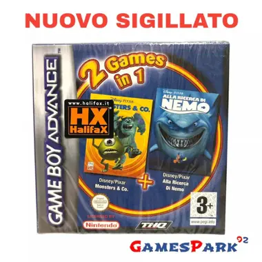 2 Games in 1 - Monsters & Co. + Alla ricerca di Nemo