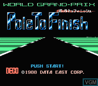 World Grand-Prix-Pole To Finish