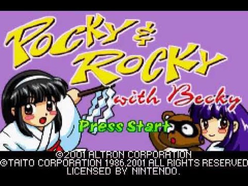 Pocky & Rocky with Becky