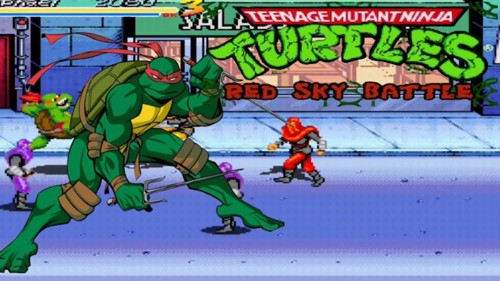Teenage Mutant Ninja Turtles - Red Sky Battle