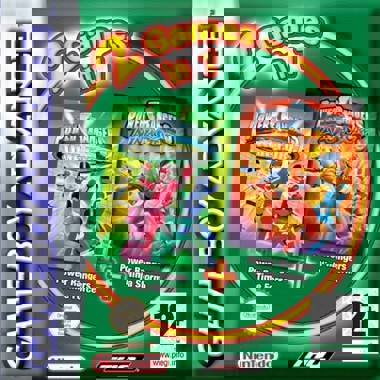 2 Games in 1 - Power Rangers - Ninja Storm + Power Rangers - La Force du Temps