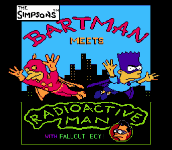 The Simpsons-Bartman Meets Radioactive Man
