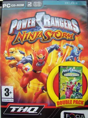 2 Games in 1 - Power Rangers - Ninja Storm + Power Rangers - Time Force