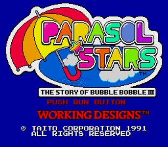 Parasol Stars - The Story of Bubble Bobble 3
