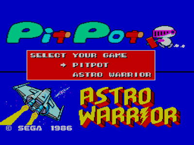Astro Warrior & Pit Pot