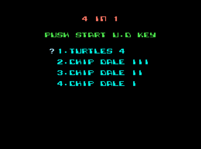 4 in 1 Game P5 (nes)