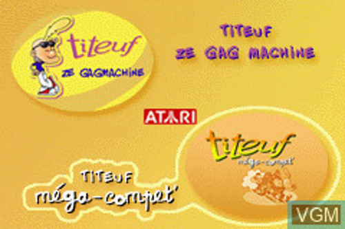 2 Games in 1 - Titeuf - Ze Gagmachine + Titeuf Mega Compet