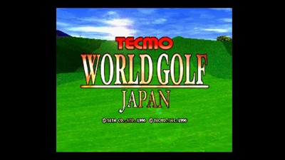Tecmo World Golf - Japan