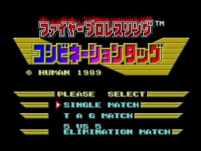 Fire Pro Wrestling - Combination Tag