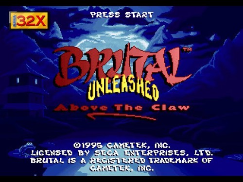 Brutal Unleashed 32X