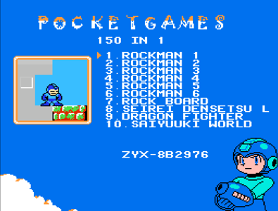 CoolBoy 150 in 1 (nes)