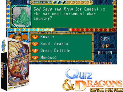 Quiz & Dragons - Capcom Quiz Game