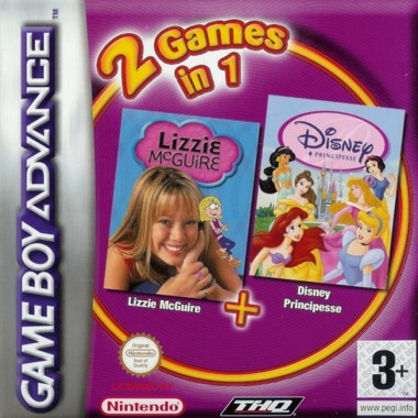 2 Games in 1 - Disney Princesas + Lizzie McGuire