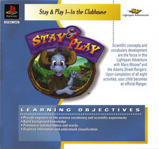 Mars Moose Stay and Play 1 - In the Clubhouse