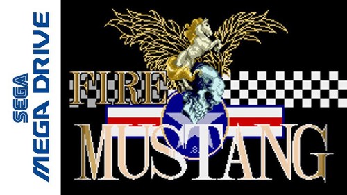 Fire Mustang