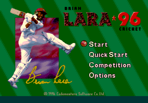 Brian Lara Cricket 96