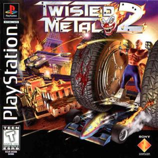 Đua xe bắn súng Twisted Metal 2