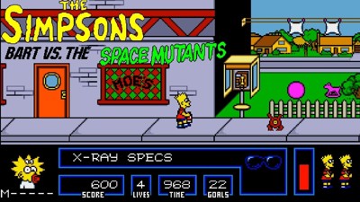 Simpsons-Bart vs The Space Mutants