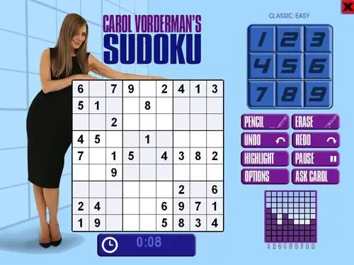 Carol Vorderman's Sudoku