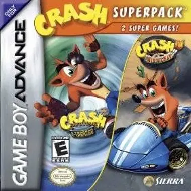 Crash Superpack - Crash Bandicoot 2 - N-Tranced + Crash Nitro Kart