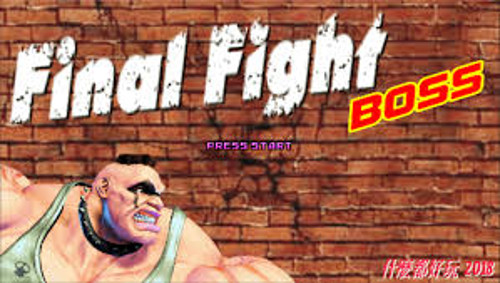 Final Fight Boss