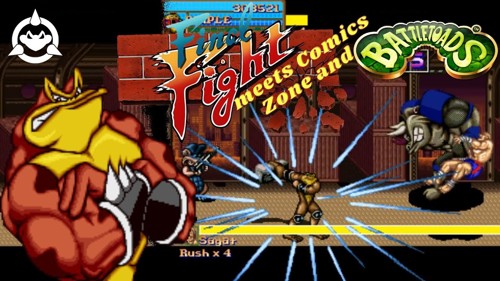 Final Fight meets Comics Zone and Battletoads