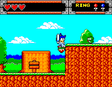 Sonic Boy 4-Monster World