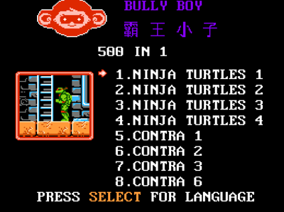 Super 500 in 1 (nes)