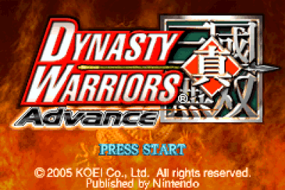 Dynasty Warriors Advance
