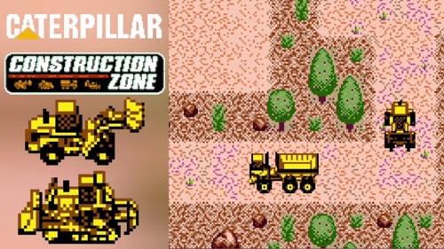 Caterpillar Construction Zone