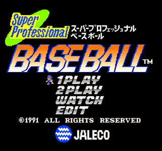 Super Pro. Base Ball 1