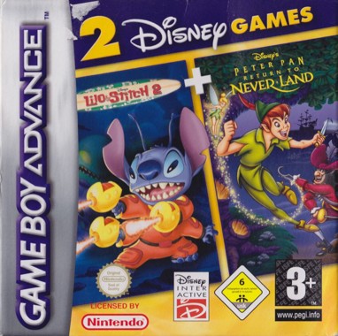 2 Disney Games - Lilo & Stitch 2 + Peter Pan - Return to Neverland