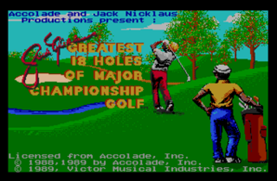 Jack Nicklaus' Greatest 18 Holes of Major Championship Golf (J)