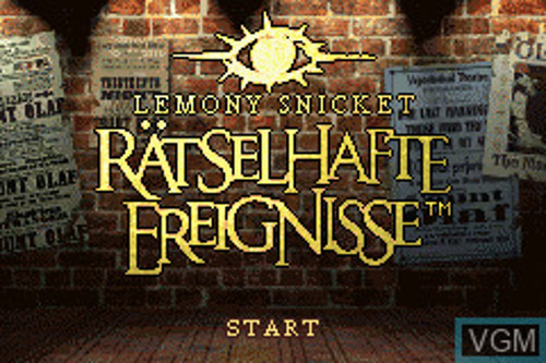 Lemony Snicket - Raetselhafte Ereignisse