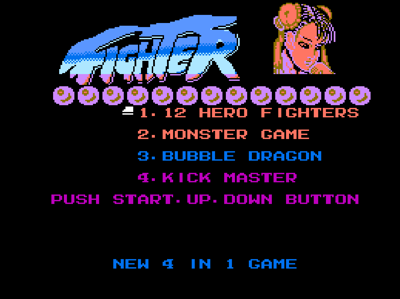 4 in 1 Game P1 (nes)