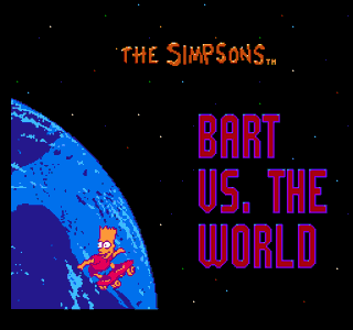 The Simpsons-Bart vs. the World