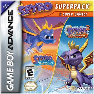 2 in 1 - Spyro Super Pack - Spyro - Season of Ice + Spyro 2 - Season of Flame