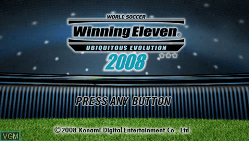 World Soccer Winning Eleven - Ubiquitous Evolution 2008