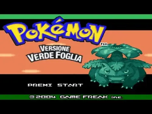 Pokemon - Versione Verde Foglia