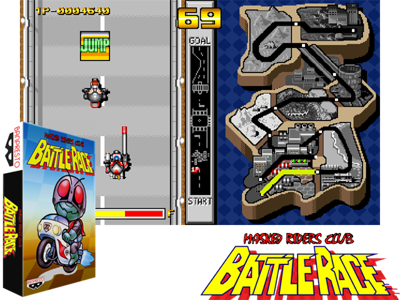 Masked Riders Club Battle Race