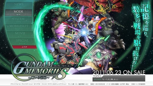 Gundam Memories - Tatakai no Kioku