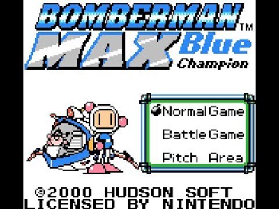 Bomberman Max Blue Champion