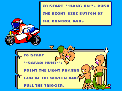 Hang-On & Safari Hunt