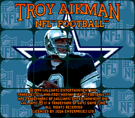Troy Aikman NFL Football