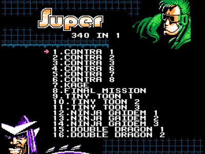 CoolBoy 340 in 1 (nes)