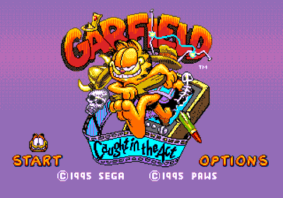 Garfield-Caught in the Act