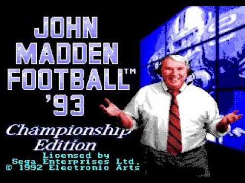 John Madden Football 93 - Championship Edition