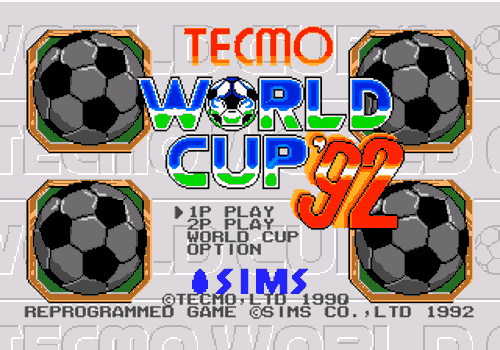 Tecmo World Cup 92