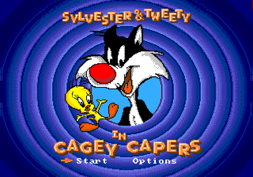 Sylvester and Tweety in Cagey Capers